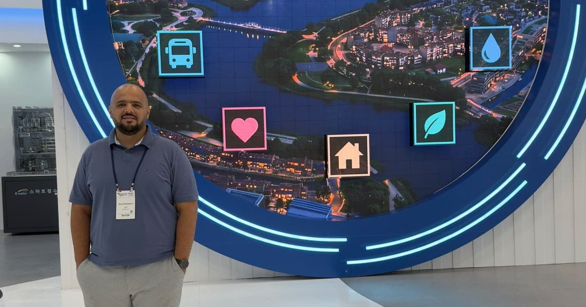 ONYX-in baş direktoru Anar Şahbazov World Smart City Expo 2026-da, BEXCO, Busan