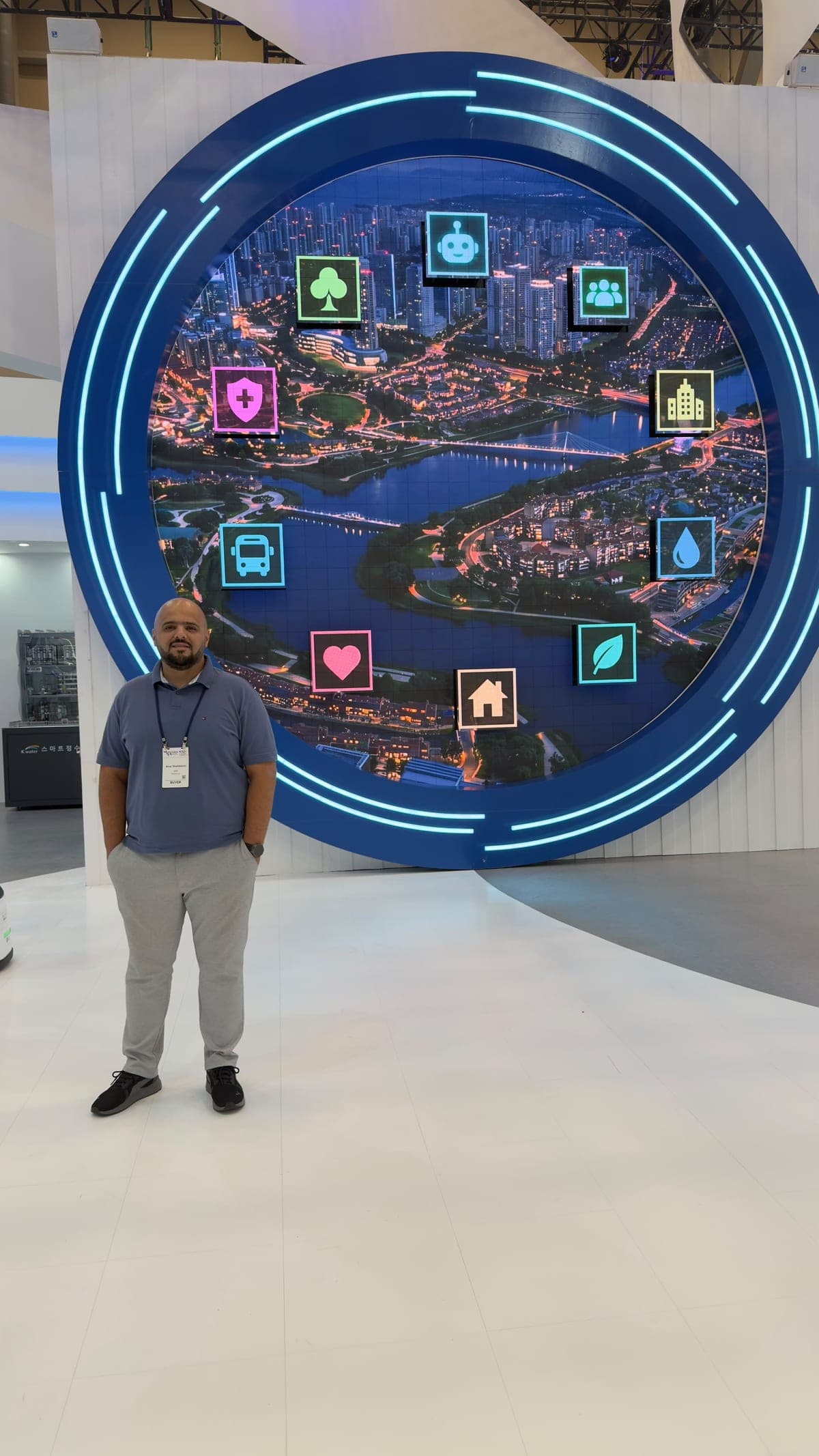 ONYX CEO Anar Shahbazov at World Smart City Expo 2026, BEXCO, Busan